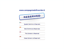 Tablet Screenshot of compagniadelfreeride.it